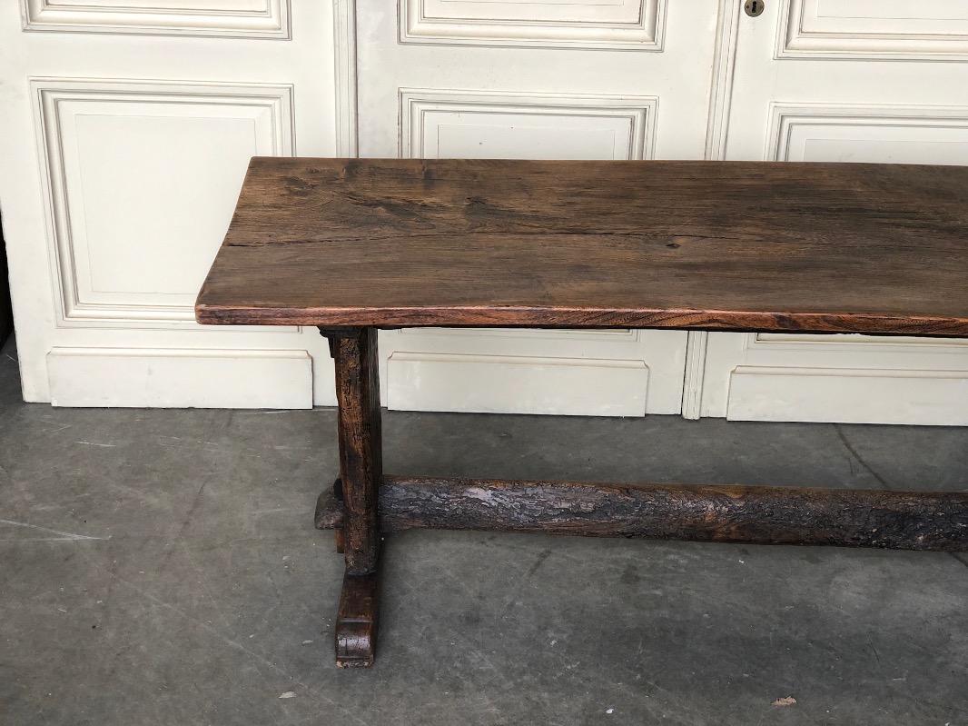 Antique Spanish Primitive Farmhouse Or Kitchen Table Tables Antique Spanish Primitive Farmhouse Or
