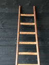 antique wood ladder