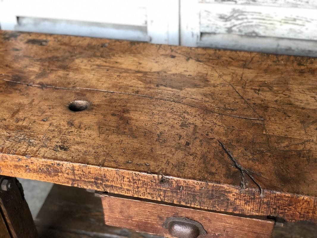 Antique workbench 