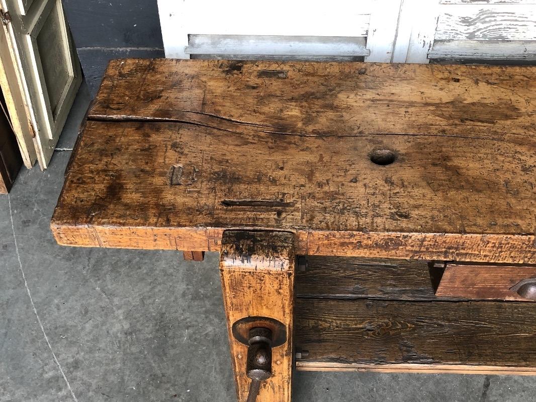 Antique workbench 