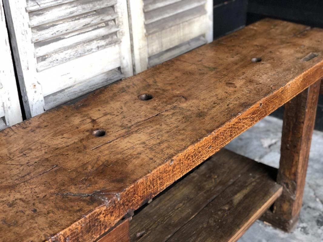 Antique workbench 