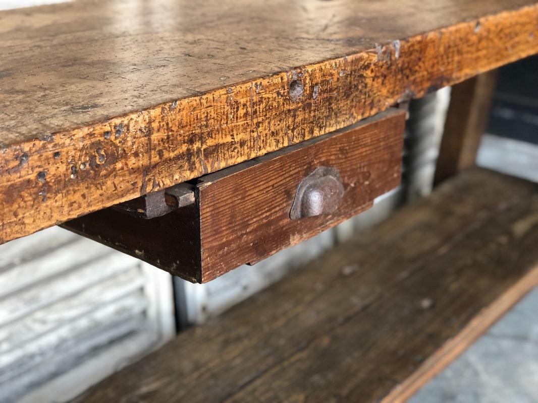 Antique workbench 