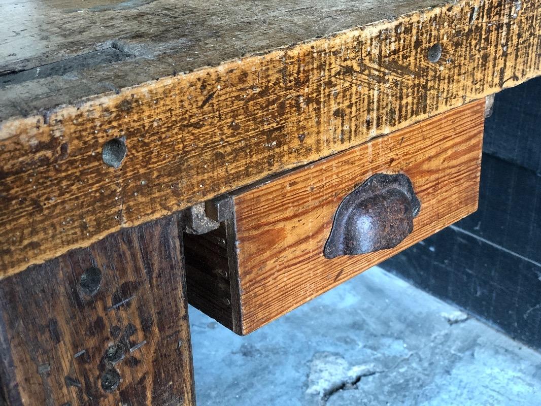 Antique workbench 