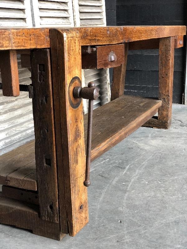 Antique workbench 