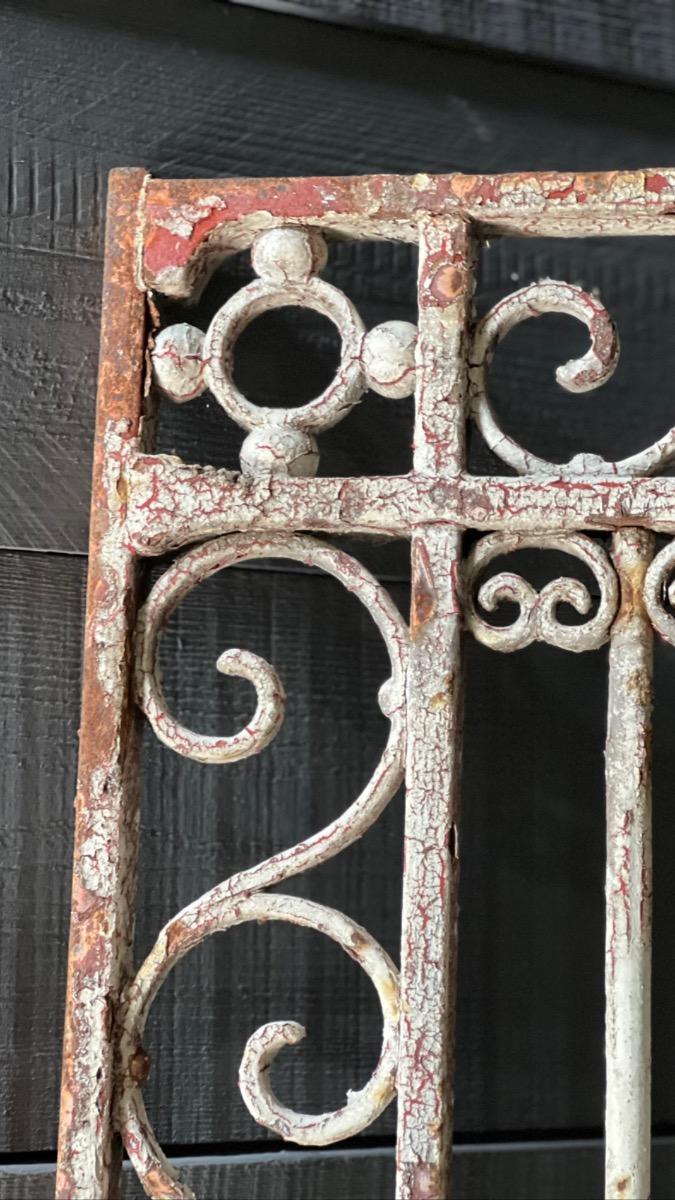 antique wrought iron door 