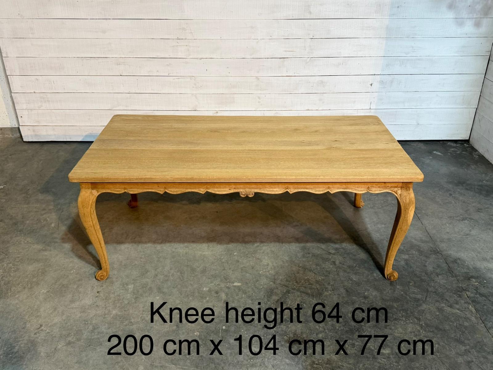 Antique bleached table