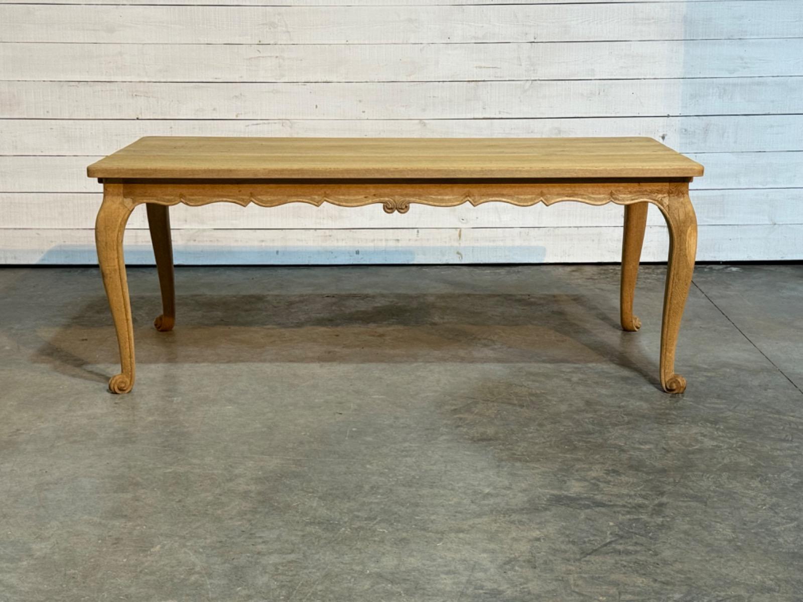 Antique bleached table