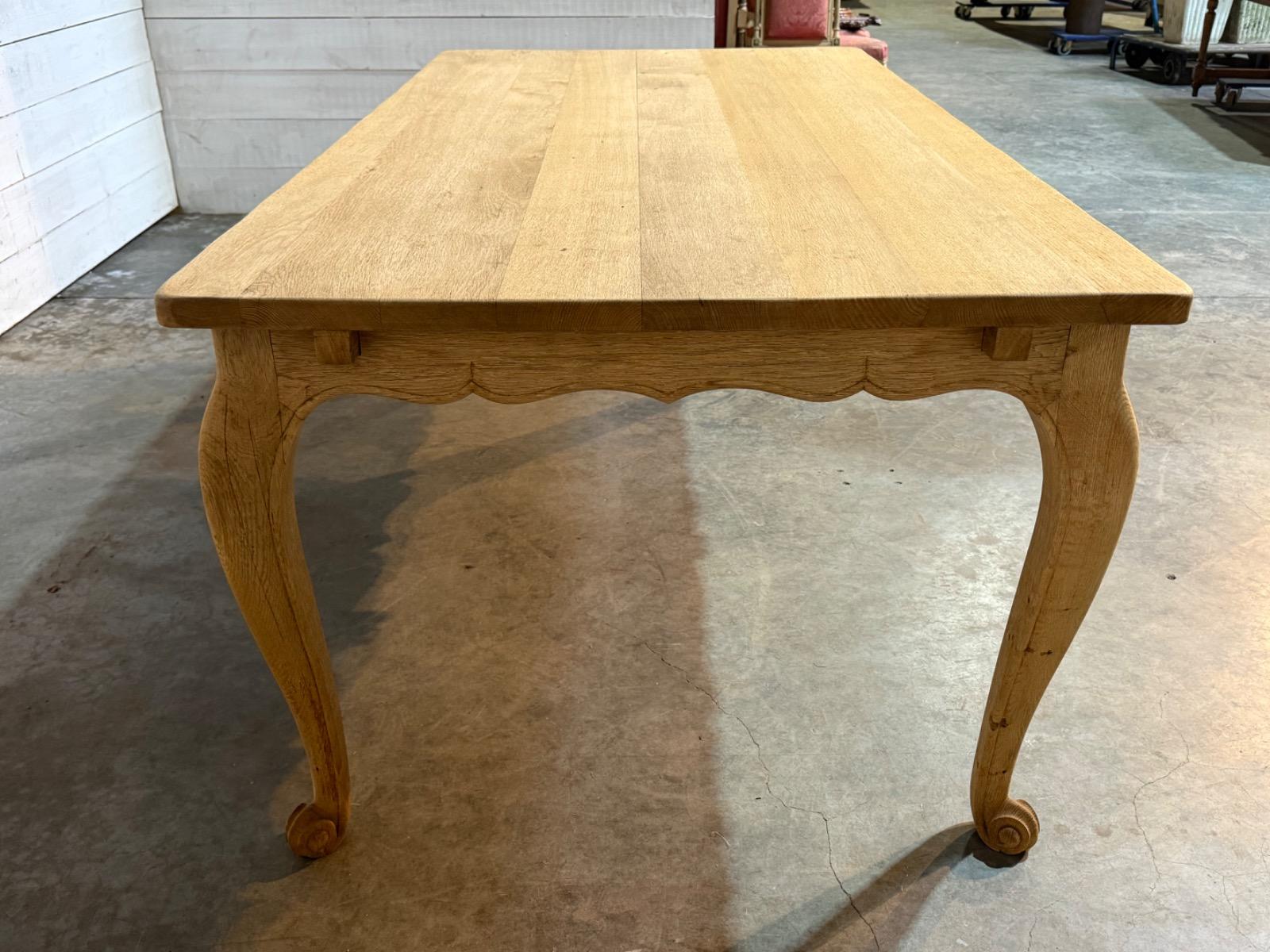 Antique bleached table