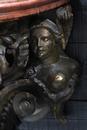 style Baroque en Bois et Marbre, 19 Eme Siecle