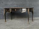 Black painted desk