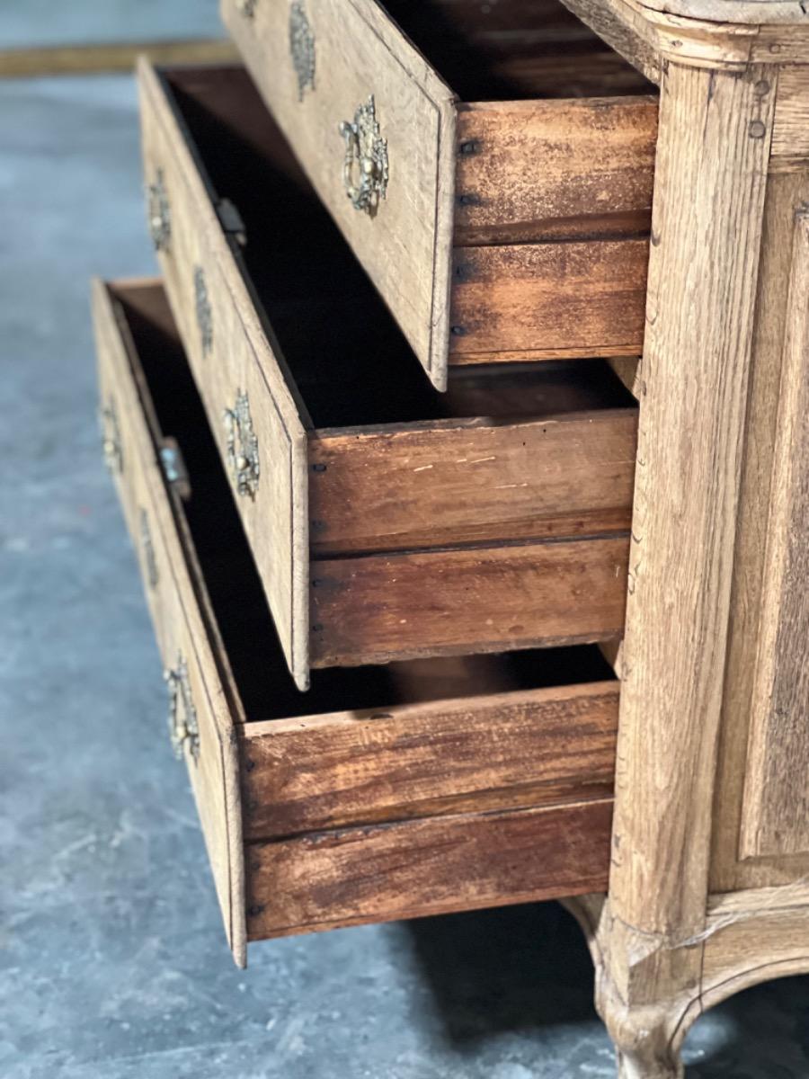 Bleached chest of drawers 