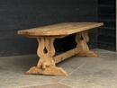 Bleached oak monastery table 