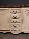 Buffet merbre dessus style Louis XV