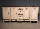 Buffet merbre dessus style Louis XV