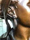 Buste de jeune fille en bronze