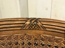 Chaise de bureau en noyer Louis XVI