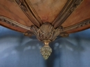 style Chandelier bronze and albast