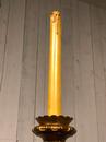 Chandelier en bois