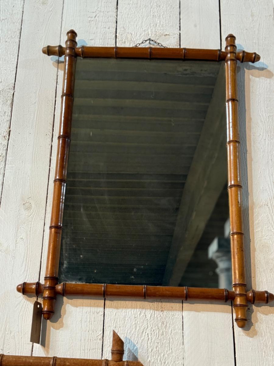 collection faux bamboo mirrors 