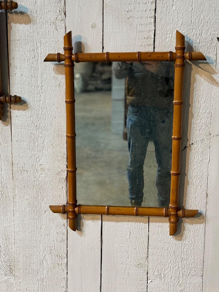 collection faux bamboo mirrors 