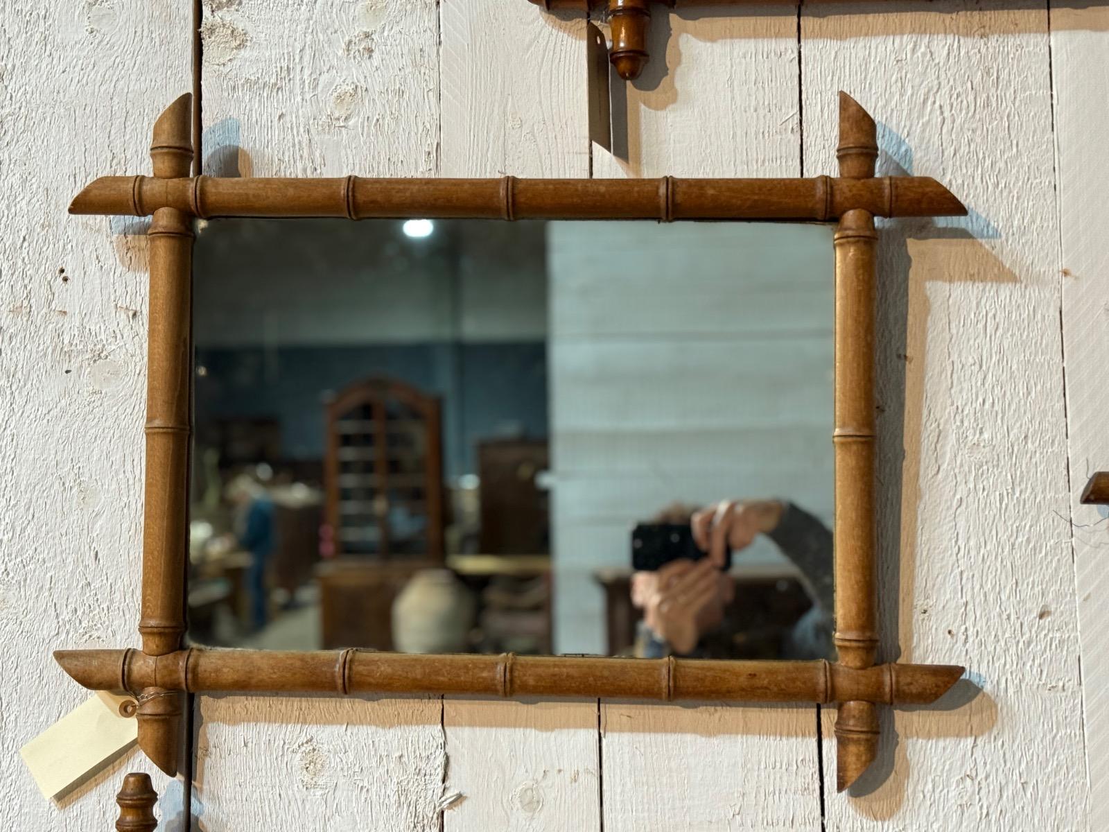 collection faux bamboo mirrors 