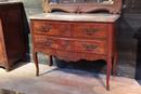 Commode en placage de bois de rose LXV