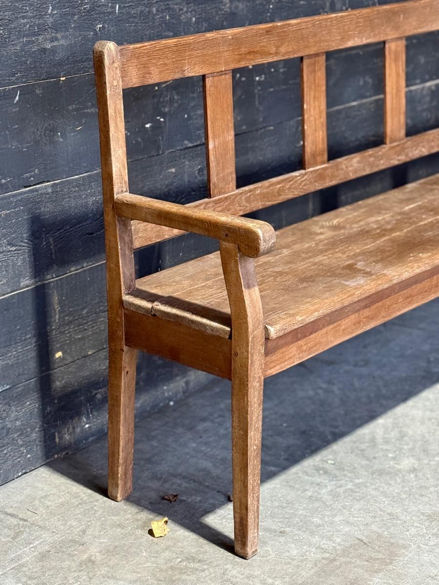 Country french hall bench 