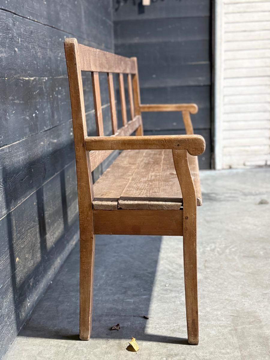 Country french hall bench 