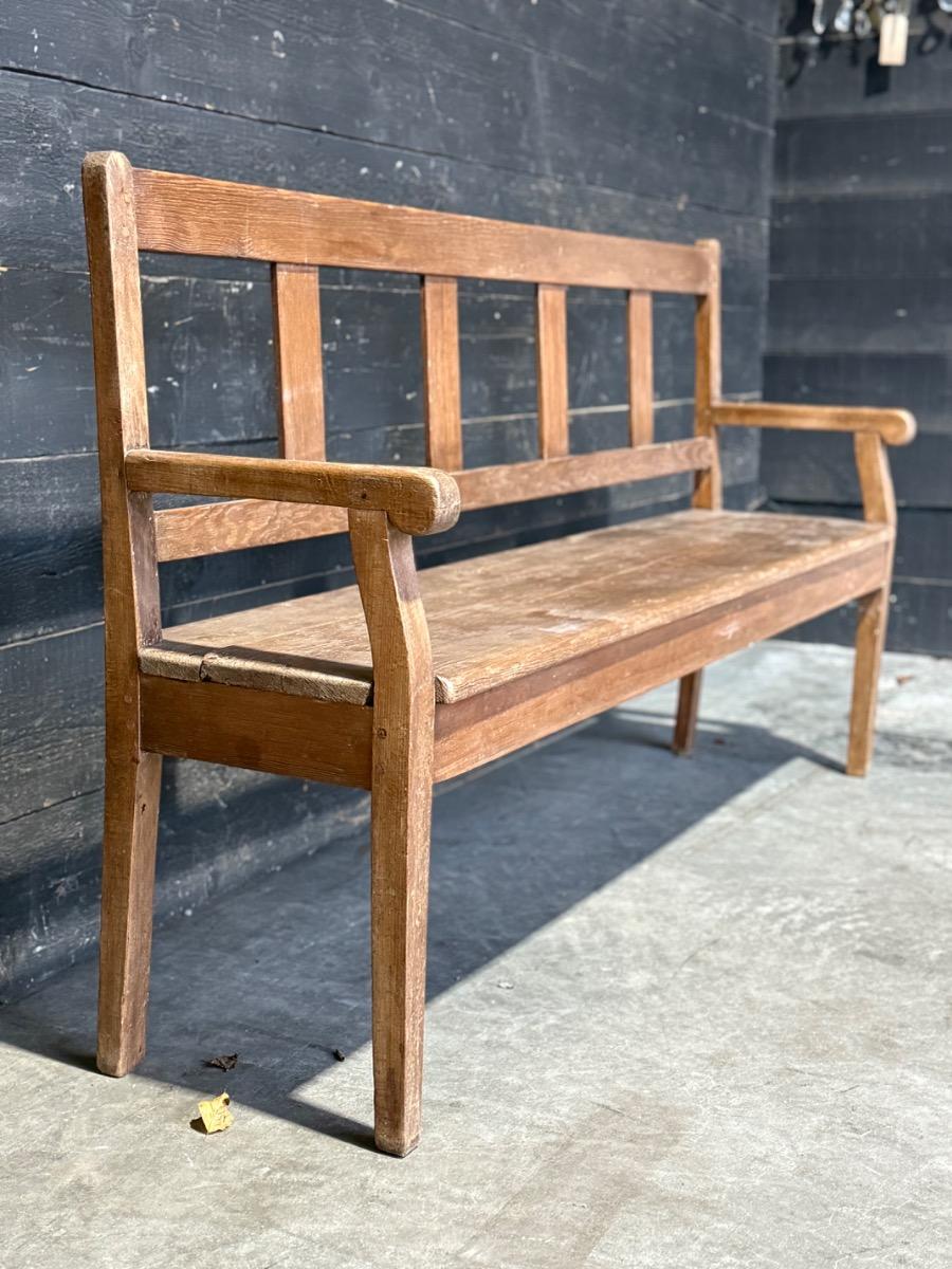 Country french hall bench 
