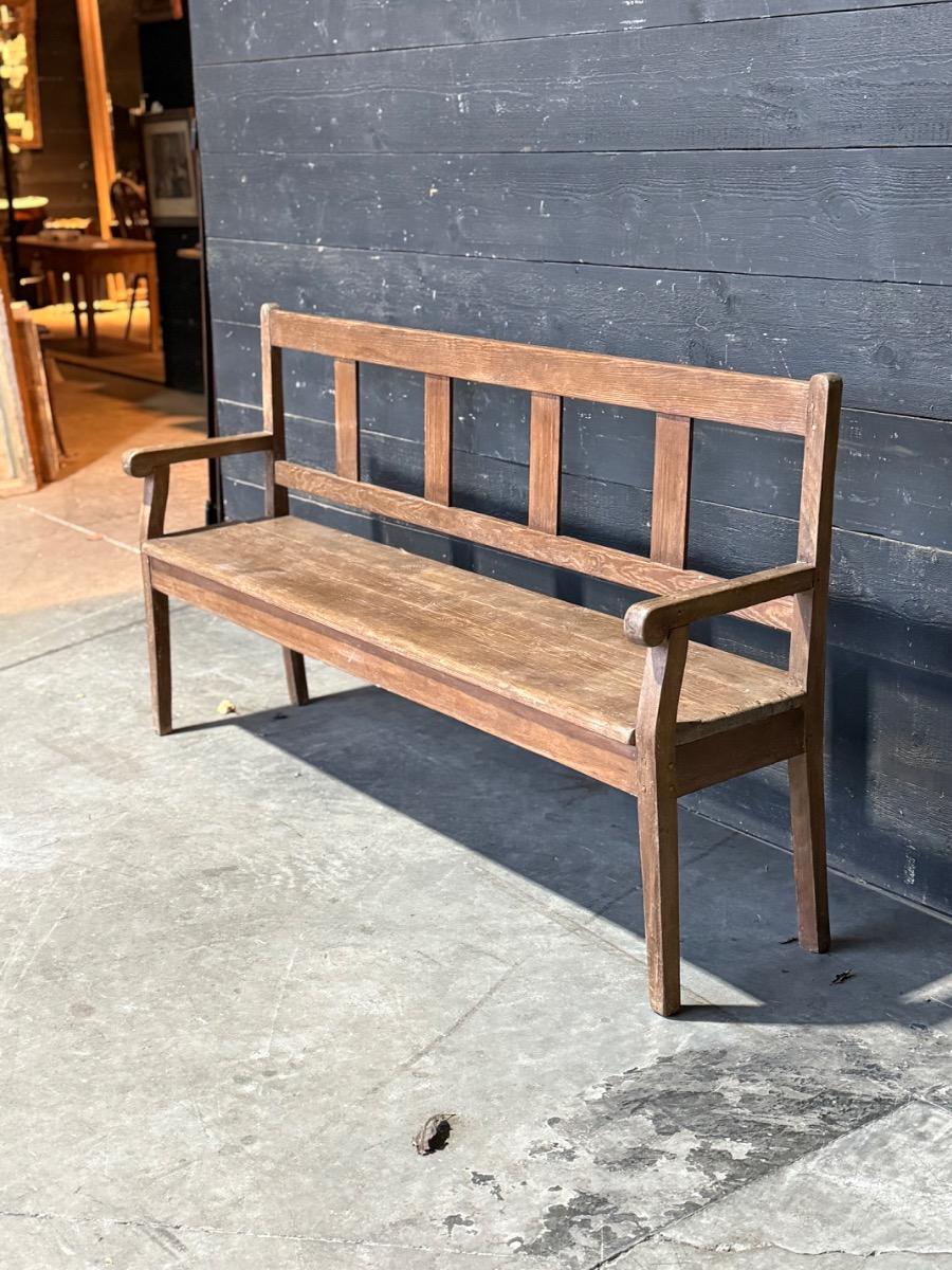 Country french hall bench 