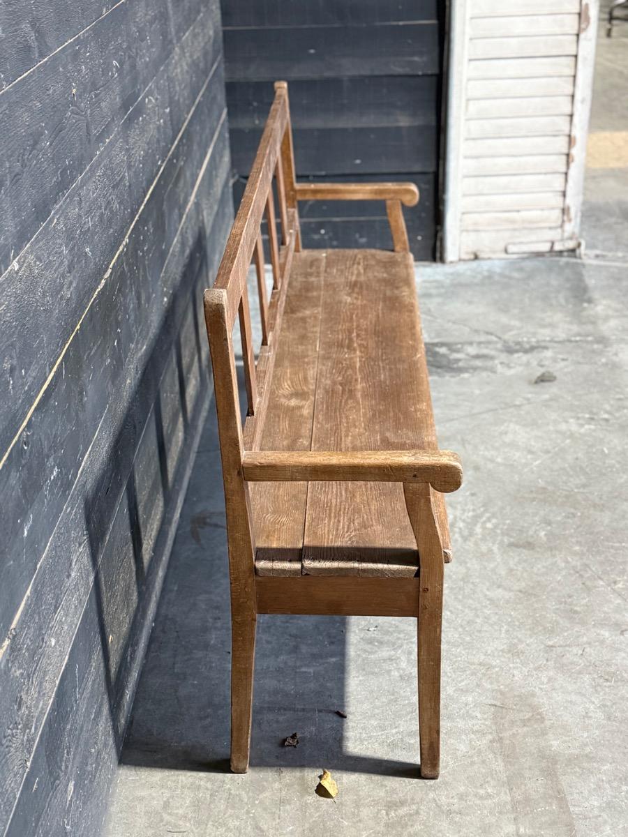 Country french hall bench 