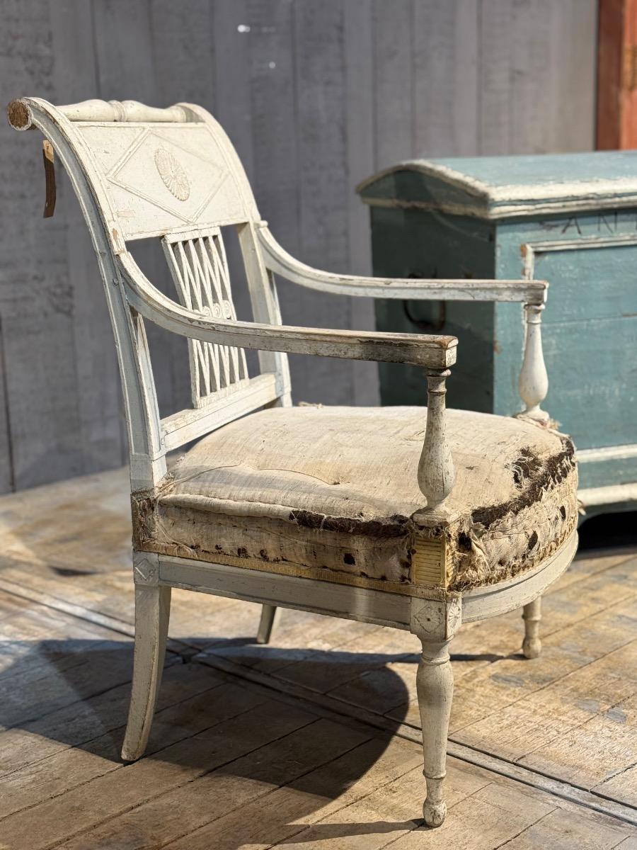Directoire period armchair