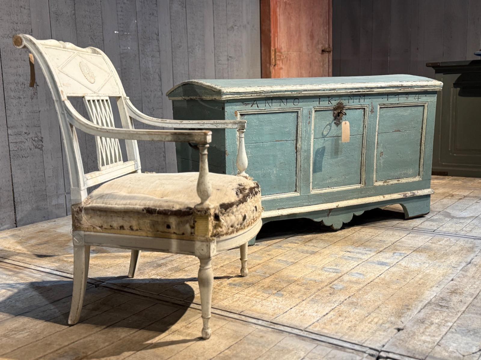 Directoire period armchair