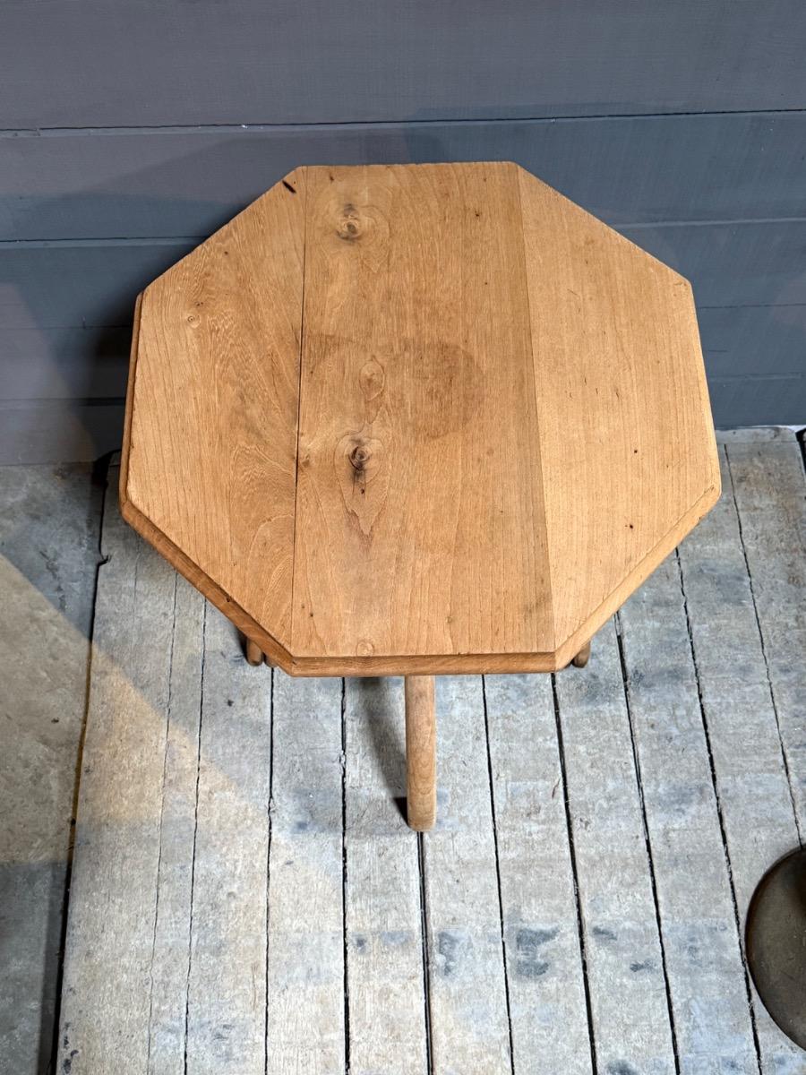 Elm wood bistro table