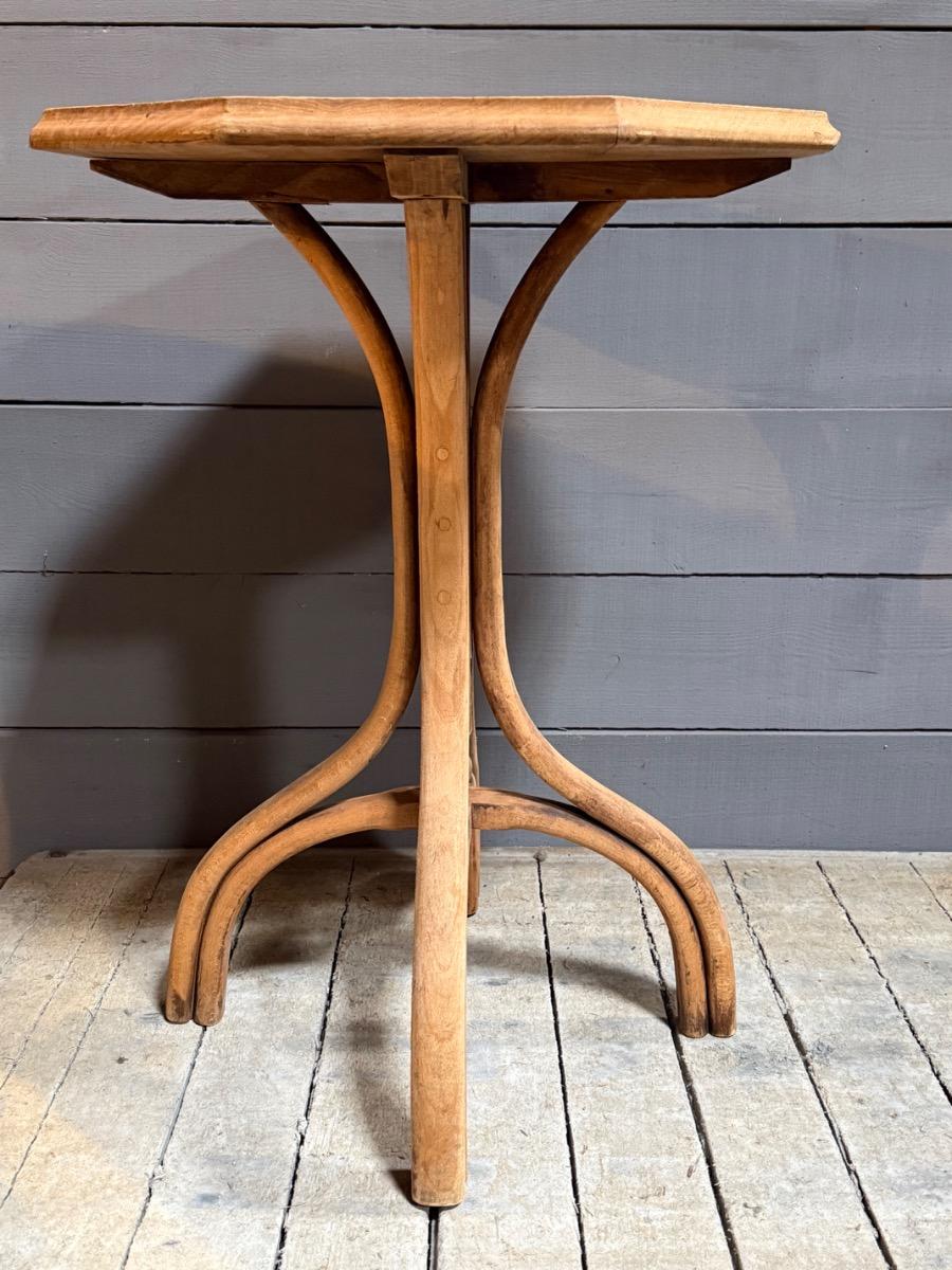 Elm wood bistro table
