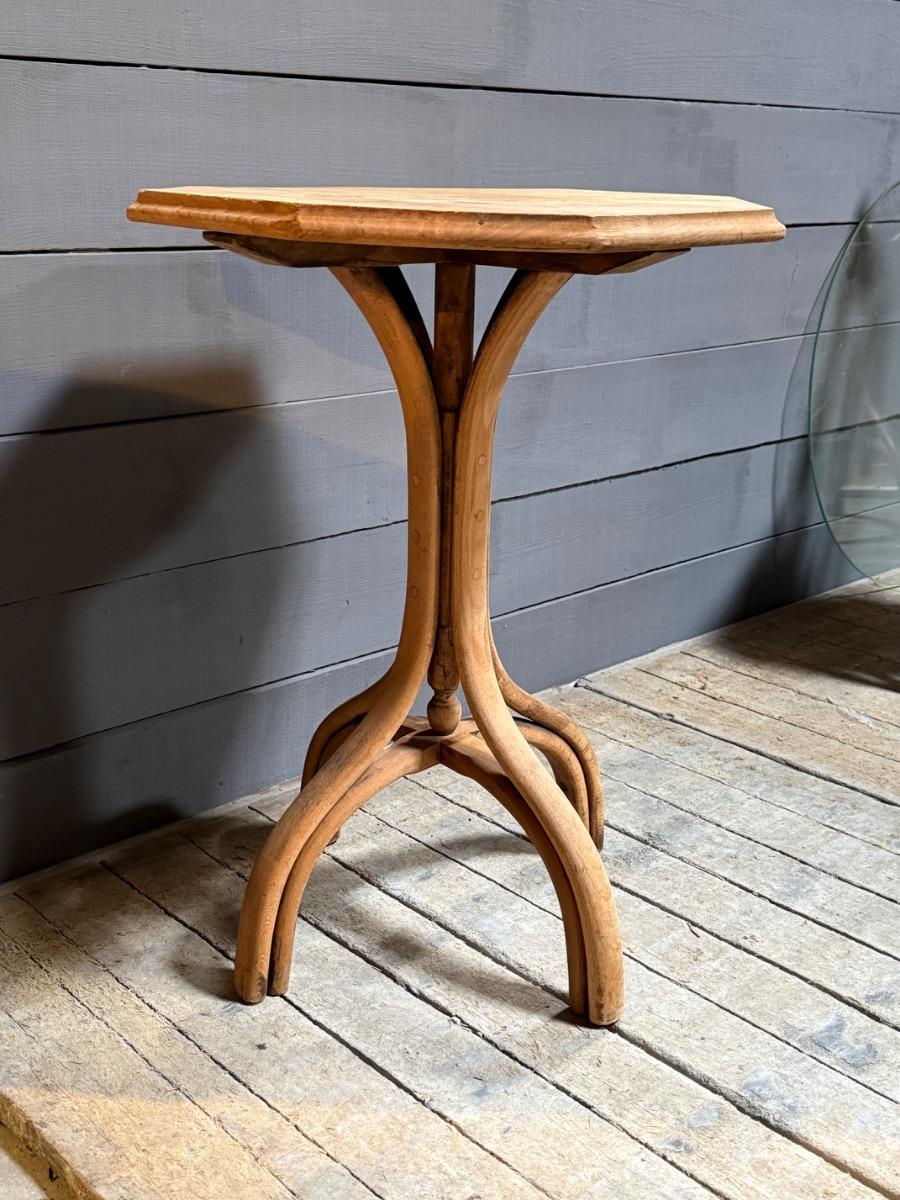 Elm wood bistro table