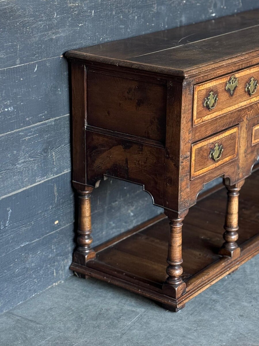 English oak dresser
