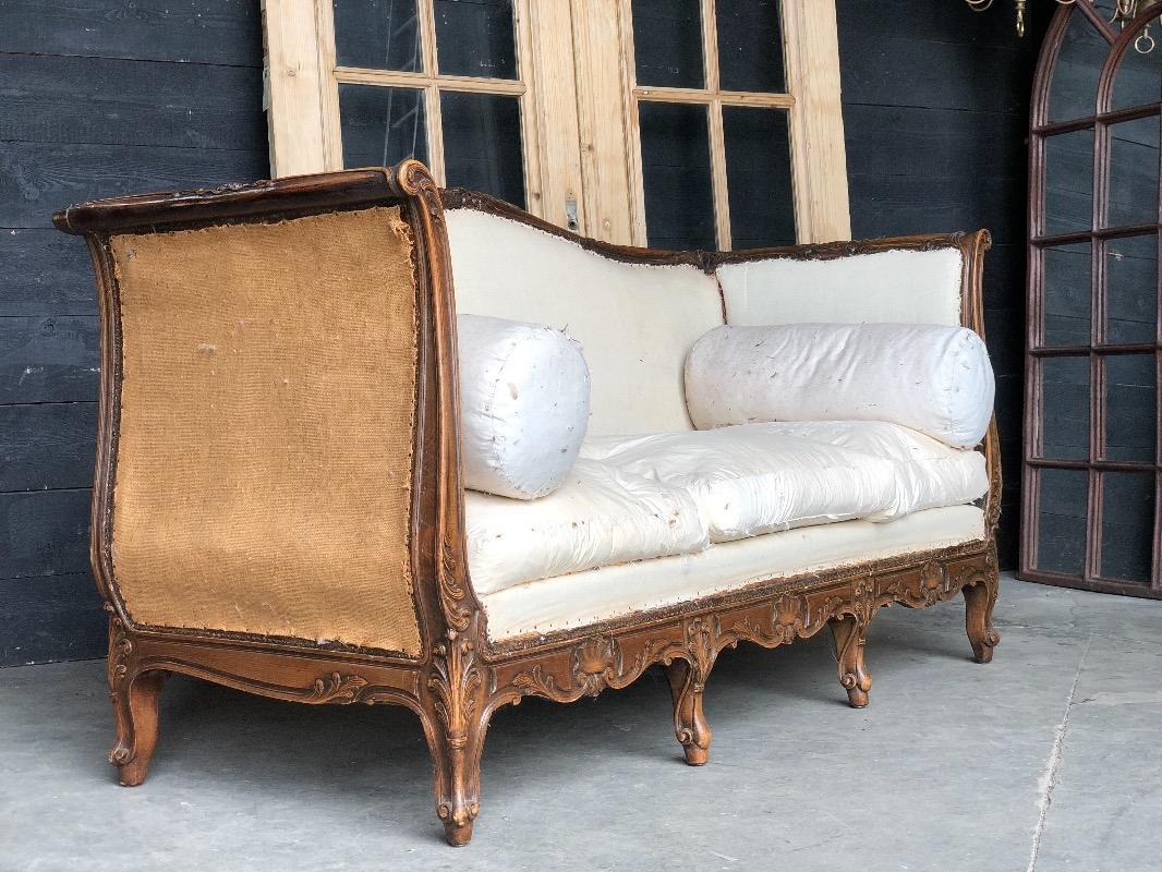 French antique regence sofa or day bed Bedroom Items by