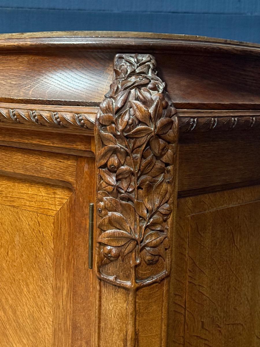 French art nouveau cabinet 