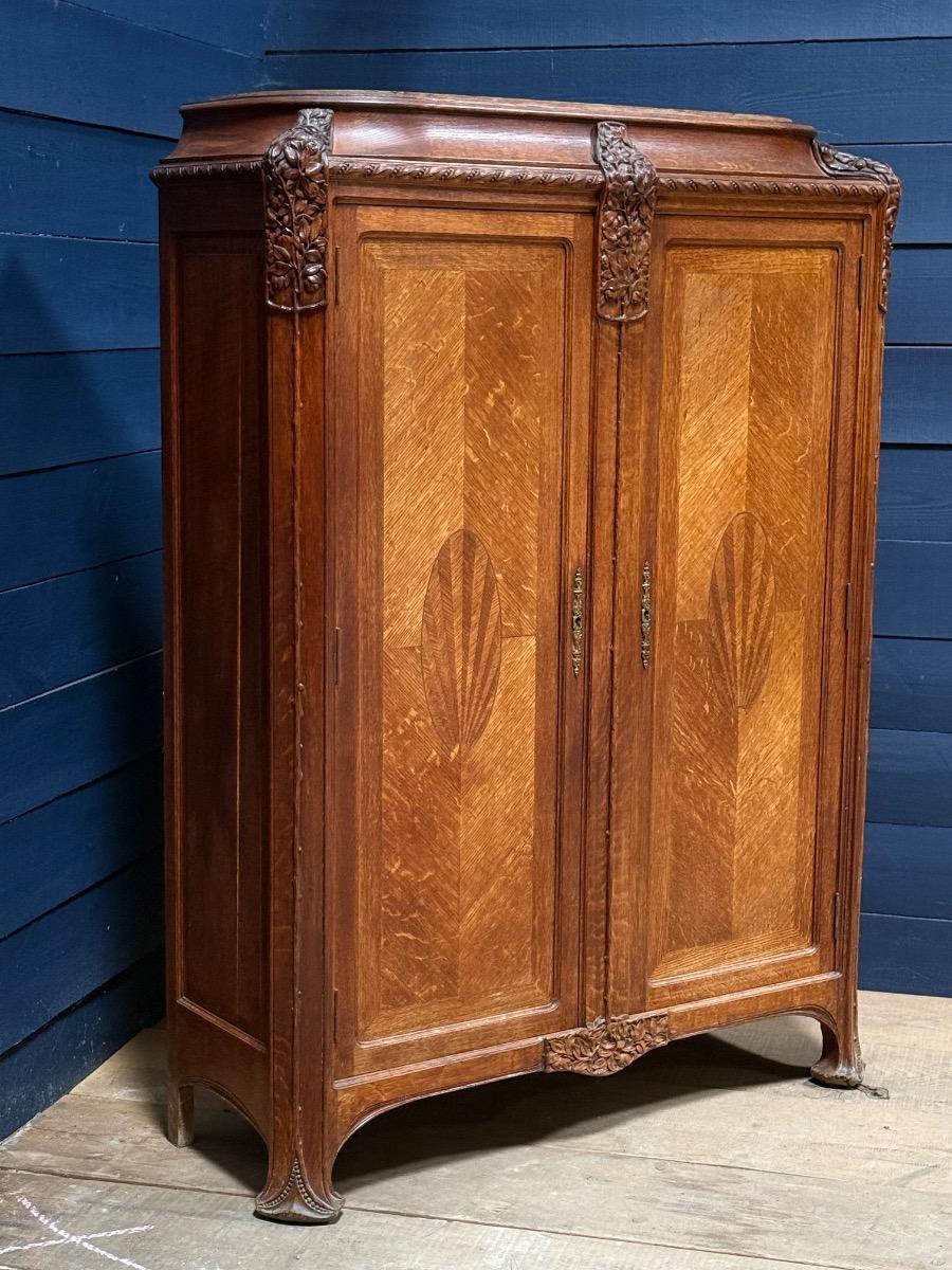 French art nouveau cabinet 