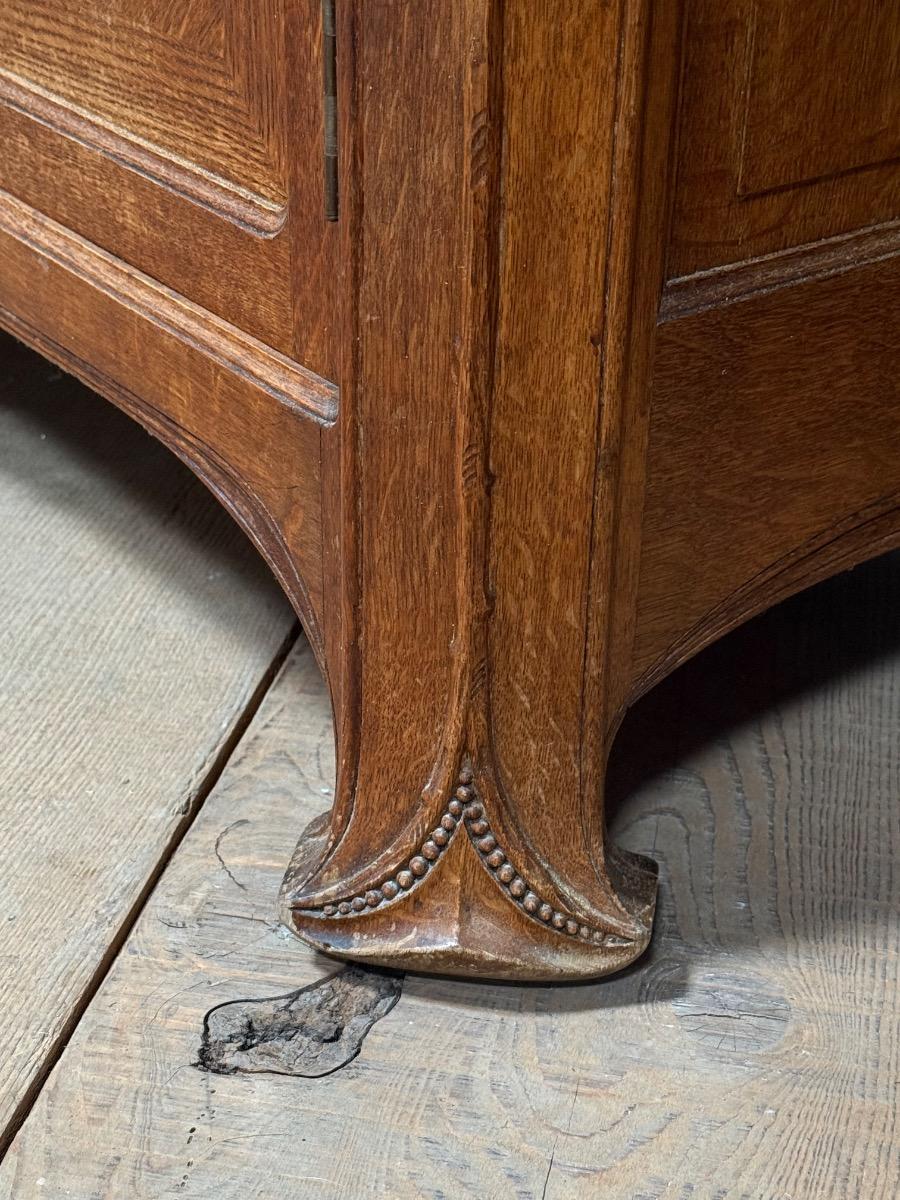 French art nouveau cabinet 