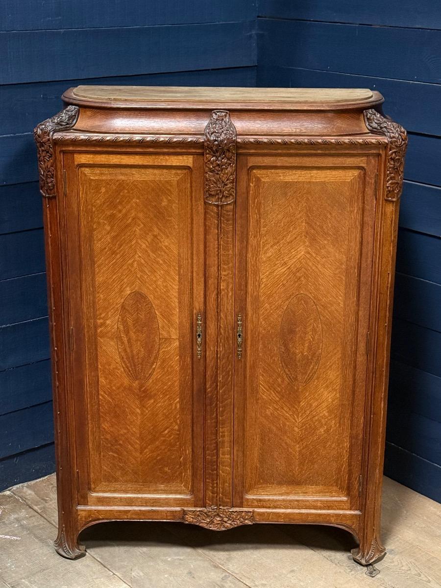 French art nouveau cabinet 