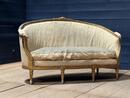French Napoleon 3 Gilt sofa 
