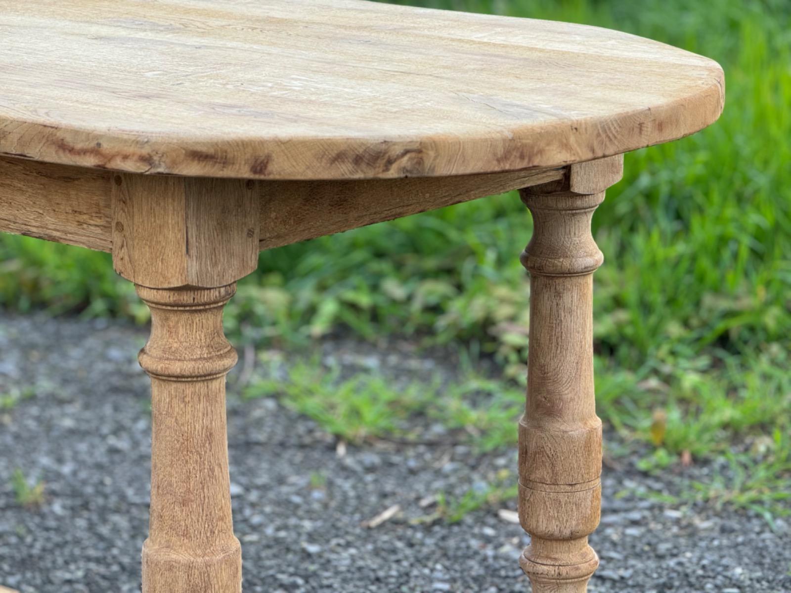 French oak farmhouse table 