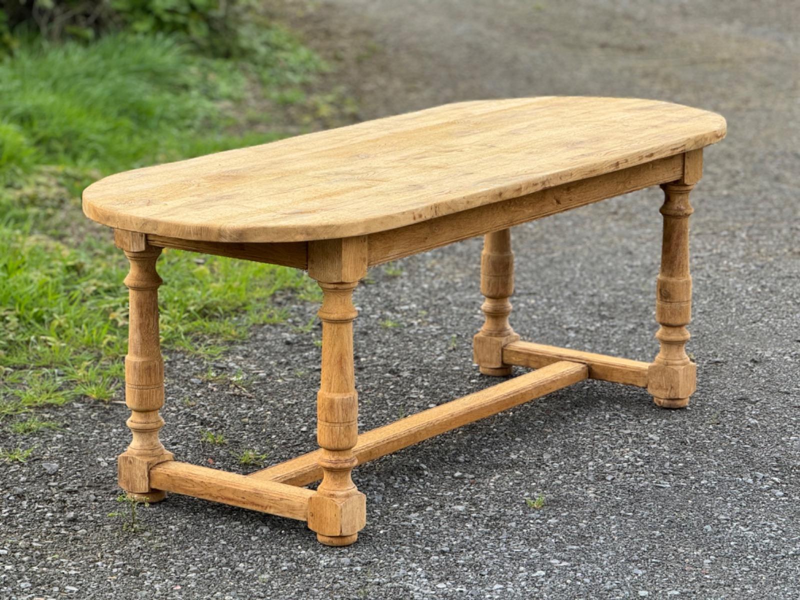 French oak farmhouse table 