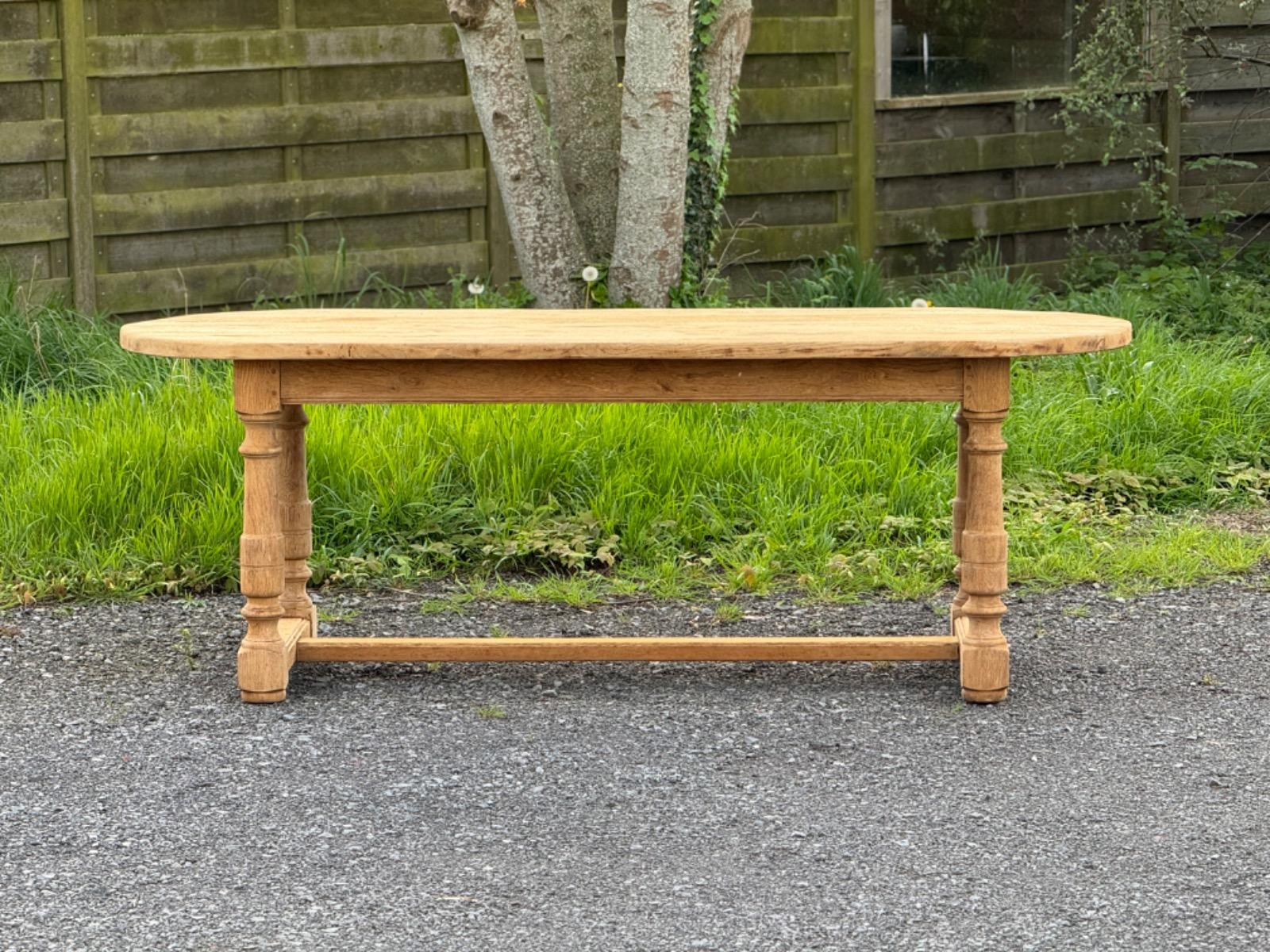 French oak farmhouse table 