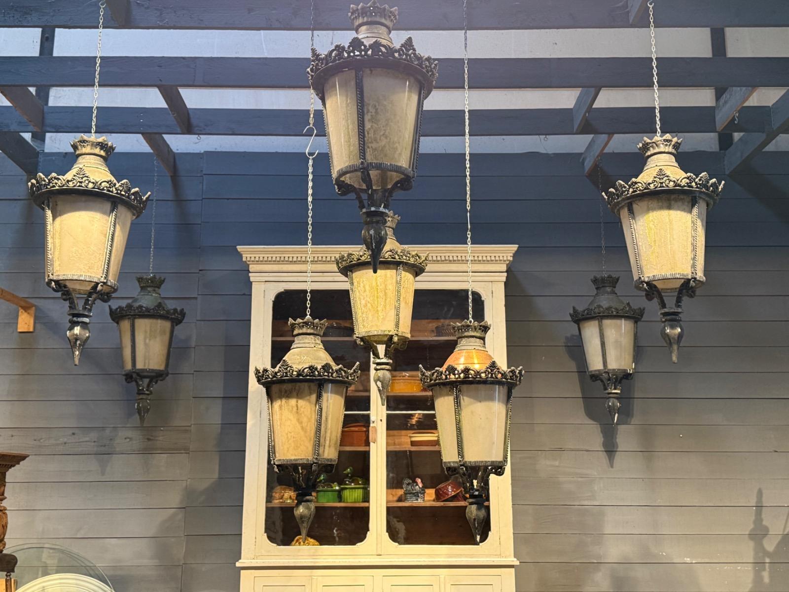 French Paris street lanterns 