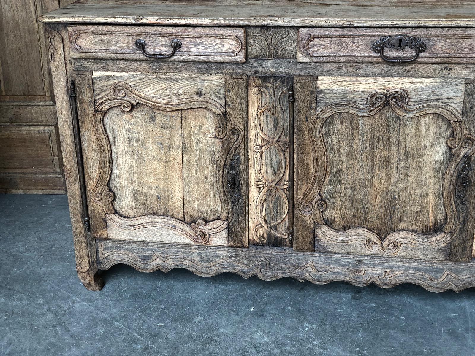 French rustic buffet 