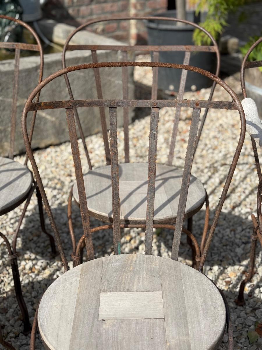 Garden set of chairs 