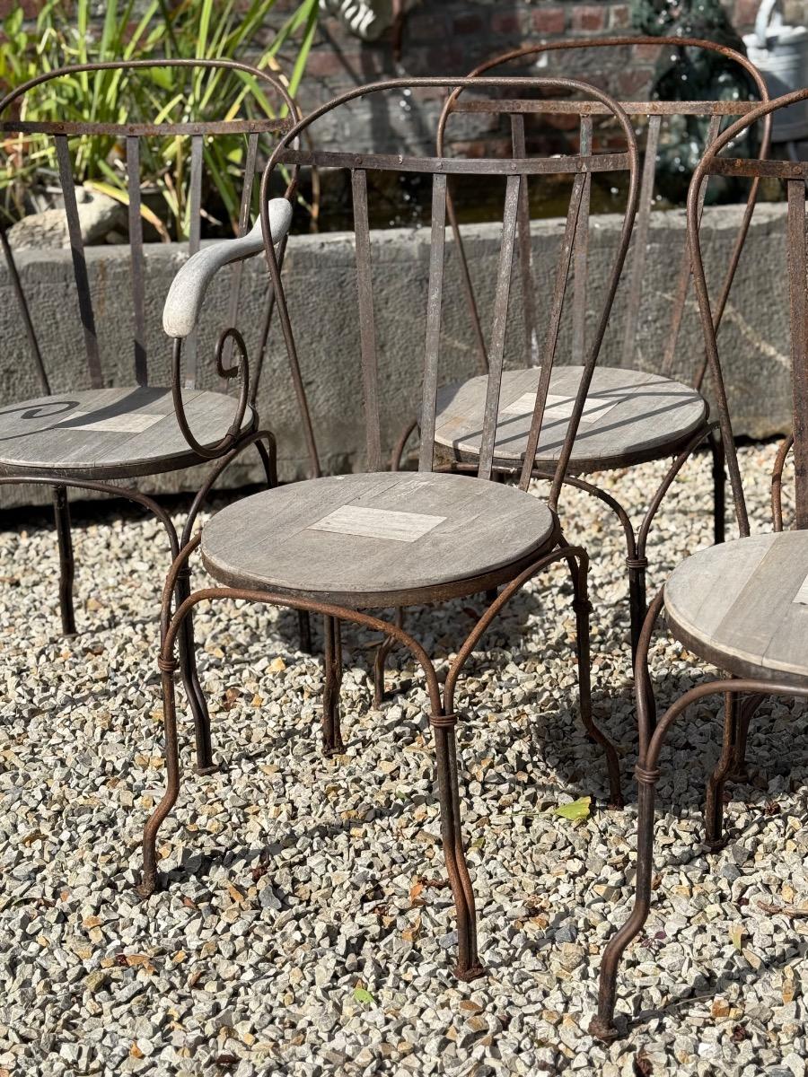 Garden set of chairs 
